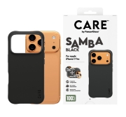 Afbeeldingen van PanzerGlass CARE by ® Fashionable Case Samba Black w. MagSafe iPhone 17 Pro mobiele telefoon behuizingen Hoes Zwart