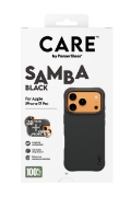 Afbeeldingen van PanzerGlass CARE by ® Fashionable Case Samba Black w. MagSafe iPhone 17 Pro mobiele telefoon behuizingen Hoes Zwart