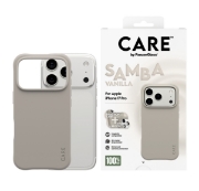 Afbeeldingen van PanzerGlass CARE by ® Fashionable Case Samba Vanilla w. MagSafe iPhone 17 Pro mobiele telefoon behuizingen Hoes Beige