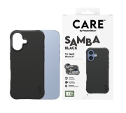 Afbeeldingen van PanzerGlass CARE by ® Fashionable Case Samba Black w. MagSafe iPhone 17 mobiele telefoon behuizingen Hoes Zwart