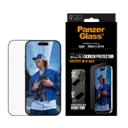 Afbeeldingen van PanzerGlass ® Screen Protector iPhone 17 | iPhone 16 Pro | Ultra-Wide Fit w. FASTFIT IN-A-BOX Doorzichtige schermbeschermer Apple 1 stuk(s)
