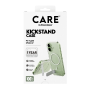 Afbeeldingen van PanzerGlass CARE by ® Feature Case Transparent w. Kickstand & MagSafe iPhone 17 mobiele telefoon behuizingen Hoes Transparant
