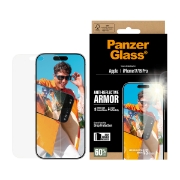 Afbeeldingen van PanzerGlass ® Anti-Reflective Armor Screen Protector iPhone 17 | iPhone 16 Pro w. EasyAligner Doorzichtige schermbeschermer Apple 1 stuk(s)