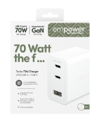 Afbeeldingen van PanzerGlass EM31479 oplader voor mobiele apparatuur Smartphone Wit AC Snel opladen Binnen