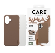 Afbeeldingen van PanzerGlass CARE by ® Fashionable Case Samba Espresso w. MagSafe iPhone 17 mobiele telefoon behuizingen Hoes Bruin