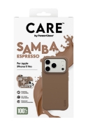 Afbeeldingen van PanzerGlass CARE by ® Fashionable Case Samba Espresso w. MagSafe iPhone 17 Pro mobiele telefoon behuizingen Hoes Bruin