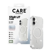 Image de PanzerGlass CARE by ® Flagship Case Urban Explorer Star Lit w. White MagSafe iPhone 17 coque de protection pour téléphones portables Housse Transparent
