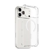 Afbeeldingen van PanzerGlass CARE by ® Fashionable Case Samba Transparent w. White MagSafe iPhone 17 Pro Max mobiele telefoon behuizingen Hoes Transparant
