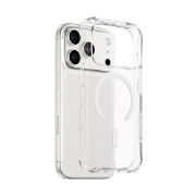 Afbeeldingen van PanzerGlass CARE by ® Fashionable Case Samba Transparent w. White MagSafe iPhone 17 Pro mobiele telefoon behuizingen Hoes Transparant
