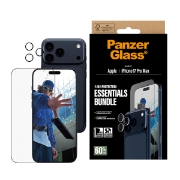 Picture of PanzerGlass ® 2-in-1 Essentials Bundle iPhone 17 Pro Max Clear screen protector Apple 1 pc(s)