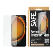 Afbeeldingen van PanzerGlass SAFE. by Samsung Xcover 7 UWF*BULK - You probably know them: the moments when you want a strong protector for your smartphone - when you're dancing the night away in the club - in a wild selfie session or escaping the daily grind with lots of action. The screen protector from SAFE. by is just right for this - because it protects the display like a discreet airbag against annoying scratches or breakages - while retaining the stylish look and functionality of your smartphone. The screen protector is Ultra-Wide Fit - which means it covers the front of your phone and provides a full and crystal clear view of your display - while still leaving a little room around the edges for a SAFE. by case. If you want 360-degree protection for your mobile phone - combine the screen protector and case with a PicturePerfect camera protector. > Highlights- ... Doorzichtige schermbeschermer 50 stuk(s)