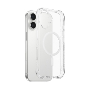 Image de PanzerGlass CARE by ® Fashionable Case Samba Transparent w. White MagSafe iPhone 17 coque de protection pour téléphones portables Housse