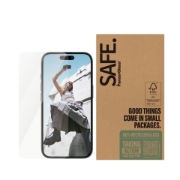 Afbeeldingen van PanzerGlass SAFE. by ® Screen Protector iPhone 16 | 15 | Ultra-Wide Fit | BULK Doorzichtige schermbeschermer Apple 50 stuk(s)