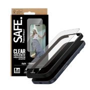 Afbeeldingen van PanzerGlass SAFE. by ® Screen Protector w. Black Frame iPhone 17 Pro | Ultra-Wide Fit w. EasyAligner Doorzichtige schermbeschermer Apple 1 stuk(s)