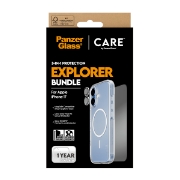 Picture of PanzerGlass ® | CARE by ® 3-in-1 Flagship Explorer Bundle iPhone 17 Clear screen protector Apple 1 pc(s)