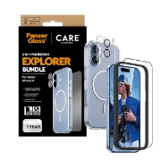 Picture of PanzerGlass ® | CARE by ® 3-in-1 Flagship Explorer Bundle iPhone 17 Clear screen protector Apple 1 pc(s)