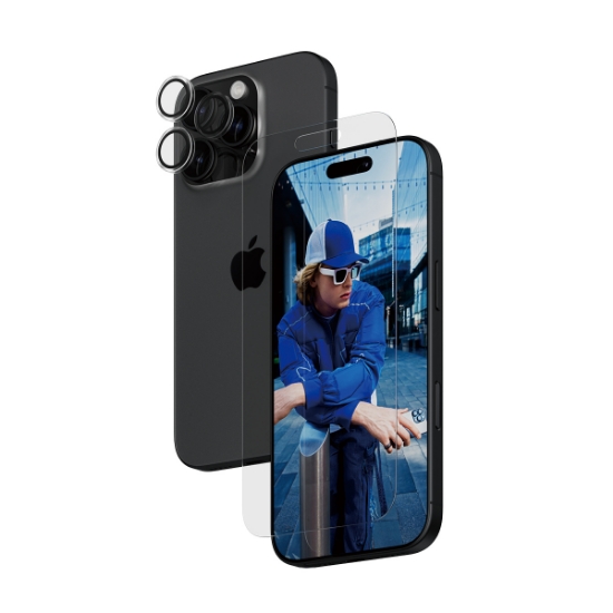 Picture of PanzerGlass ® 2-in-1 Bundle iPhone 16 Pro Clear screen protector Apple 1 pc(s)