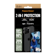 Picture of PanzerGlass ® 2-in-1 Bundle iPhone 16 Pro Clear screen protector Apple 1 pc(s)