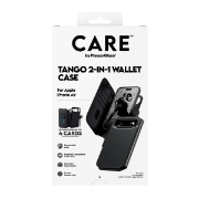 Afbeeldingen van PanzerGlass CARE by ® Feature Case Tango Two-in-One Wallet w. MagSafe iPhone Air mobiele telefoon behuizingen Hoes Zwart