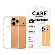 Afbeeldingen van PanzerGlass CARE by ® Flagship Case Transparent Urban Explorer w. Clear Frame iPhone 17 Pro mobiele telefoon behuizingen Hoes Transparant