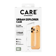 Afbeeldingen van PanzerGlass CARE by ® Flagship Case Transparent Urban Explorer w. Clear Frame iPhone 17 Pro mobiele telefoon behuizingen Hoes Transparant