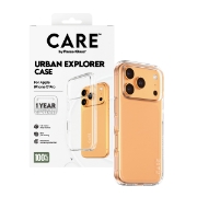 Afbeeldingen van PanzerGlass CARE by ® Flagship Case Transparent Urban Explorer w. Clear Frame iPhone 17 Pro mobiele telefoon behuizingen Hoes Transparant