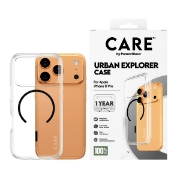 Picture of PanzerGlass CARE by ® Flagship Case Transparent Urban Explorer w. Black MagSafe iPhone 17 Pro