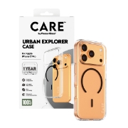Picture of PanzerGlass CARE by ® Flagship Case Transparent Urban Explorer w. Black MagSafe iPhone 17 Pro