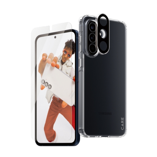 Image de PanzerGlass ® | CARE by ® Flagship 3-in-1 Bundle Samsung Galaxy A56 5G Protection d'écran transparent 1 pièce(s)