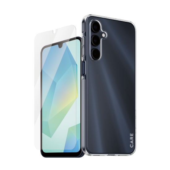 Image de PanzerGlass CARE by ® Fashion 2-in-1 Bundle Samsung Galaxy A16 4G | A16 5G Protection d'écran transparent 1 pièce(s)