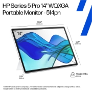 Image de HP Series 5 Pro Écran portable 14 pouces WQXGA – 514pn