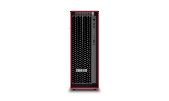 Image de Lenovo ThinkStation P5 Intel® Xeon® W W5-2545 64 Go DDR5-SDRAM 1 To SSD Windows 11 Pro for Workstations Tower Station de travail Noir, Rouge