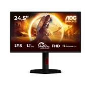 Image de AOC G4 25G4KUR écran plat de PC 62,2 cm (24.5") 1920 x 1080 pixels Full HD LED Noir, Rouge