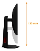 Image de AOC G4 25G4KUR écran plat de PC 62,2 cm (24.5") 1920 x 1080 pixels Full HD LED Noir, Rouge