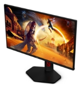 Image de AOC G4 25G4KUR écran plat de PC 62,2 cm (24.5") 1920 x 1080 pixels Full HD LED Noir, Rouge