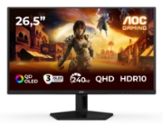 Image de AOC G4 Q27G41ZDF écran plat de PC 67,3 cm (26.5") 2560 x 1440 pixels Quad HD QD-OLED Noir, Rouge