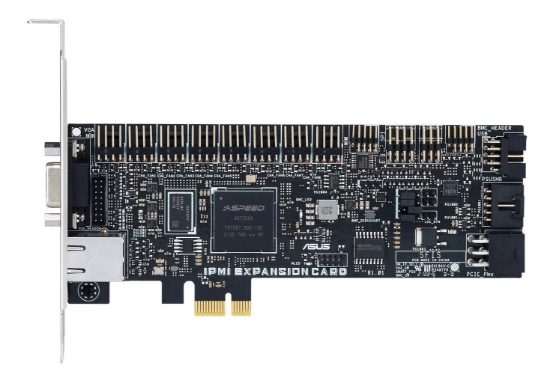 Afbeeldingen van ASUS IPMI EXPANSION CARD-SI interfacekaart/-adapter Intern RJ-45, VGA