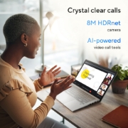 Image de ASUS Chromebook Plus Enterprise CB54 CB5403CMA-QM0916 Intel Core Ultra 7 155U 35,6 cm (14") Écran tactile WQXGA 16 Go LPDDR5x-SDRAM 256 Go SSD Wi-Fi 6E (802.11ax) ChromeOS US International Argent