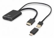 Picture of ACT HDMI to USB Type-C female adapter, 4K@60Hz