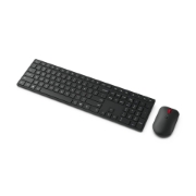 Picture of Lenovo 4X31S04814 keyboard Mouse included Office RF Wireless + Bluetooth Belgian Black