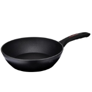 Picture of Royalty Line RL-FDN28: 28cm Marble Coated Deep Frying Pan with Lid - 3.5L