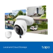 Picture of TP-Link Tapo TC46 security camera Spherical IP security camera Indoor & outdoor 3840 x 2160 pixels Ceiling/Wall/Pole
