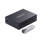 Afbeeldingen van StarTech.com MCM1110SMLC20 netwerk media converter 2000 Mbit/s 1310 nm Single-mode Zwart