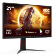 Picture of AOC G4 U27G4XM computer monitor 68.6 cm (27") 3840 x 2160 pixels 4K Ultra HD LED Black, Red