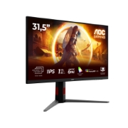 Picture of AOC G4 U32G4U computer monitor 80 cm (31.5") 3840 x 2160 pixels 4K Ultra HD Black, Red