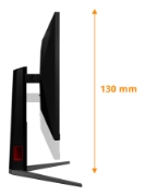 Picture of AOC G4 U32G4U computer monitor 80 cm (31.5") 3840 x 2160 pixels 4K Ultra HD Black, Red
