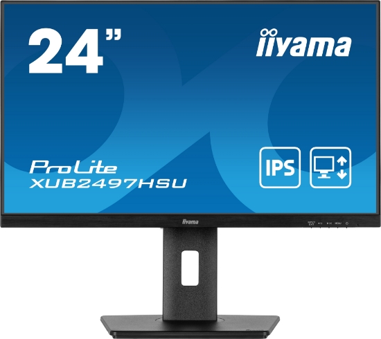 Image de iiyama ProLite XUB2497HSU-B1 écran plat de PC 61 cm (24") 1920 x 1080 pixels Full HD LED Noir