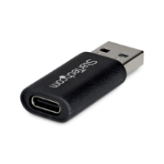 Image de StarTech.com Adaptateur USB-A vers USB-C, Convertisseur USB-A Mâle vers USB-C Femelle, USB 10Gbps, 5V 900mA, Adaptateur USB vers USB-C pour Chargeurs/Hubs USB-A