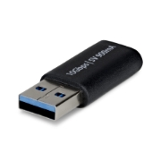 Image de StarTech.com Adaptateur USB-A vers USB-C, Convertisseur USB-A Mâle vers USB-C Femelle, USB 10Gbps, 5V 900mA, Adaptateur USB vers USB-C pour Chargeurs/Hubs USB-A