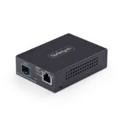 Afbeeldingen van StarTech.com 10GbE Multi-Gigabit Open SFP+ Glasvezel Media Converter, 10G/5G/2.5G/1G/100M, Koper naar 10GBASE-X, Single-Mode, Multi-Mode, 16K Jumbo Frames, TAA